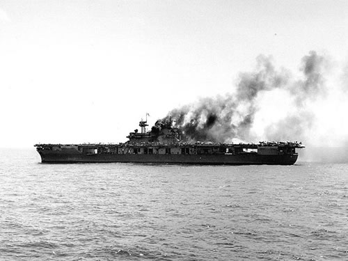 Yorktown apr&egrave;s une 1ere attaque